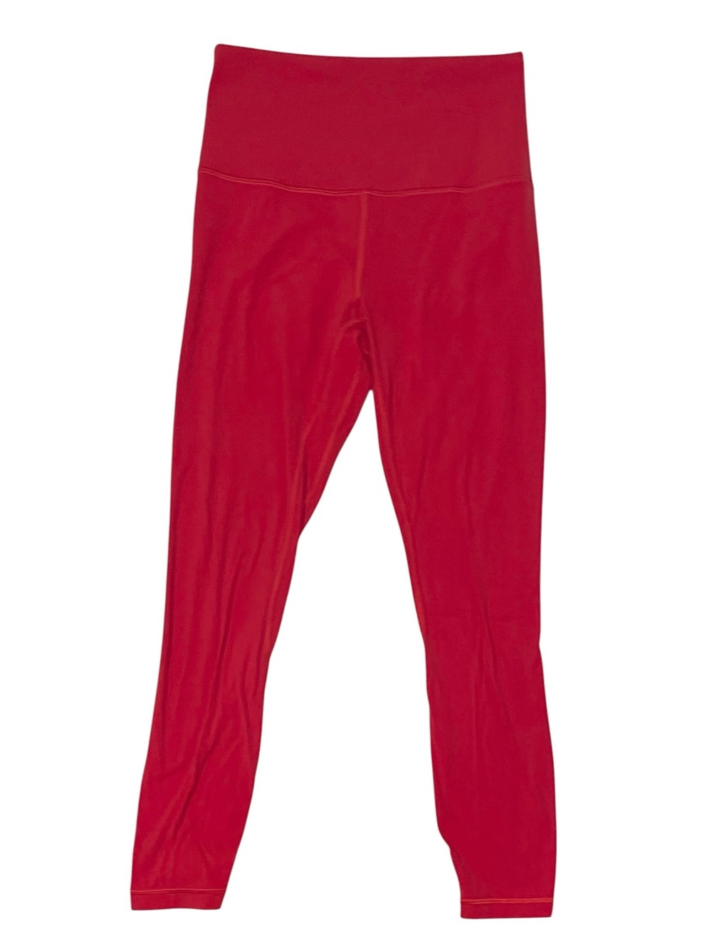 The Lululemon Wunder Train High-Rise Tight 25" Red Legging Workout Women’s 6